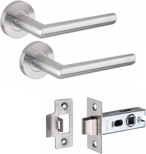 Pair door handles round - pair,