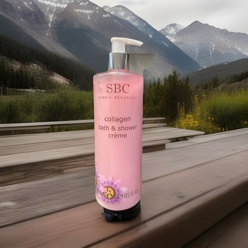 New sbc collagen bath shower - new,