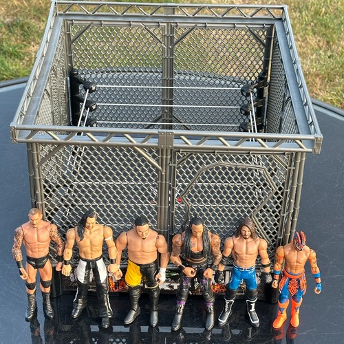 Mattel wwe wrekkin - cage, &