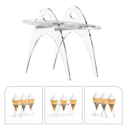 Ice cream accessories confetti - ice,