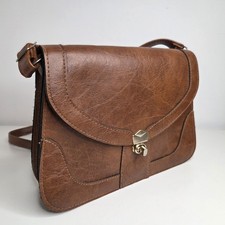 Vintage Style Brown Faux