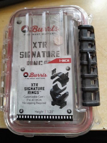 Burris xtr signature - signature, 25mm