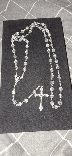 Catholic rosary necklace