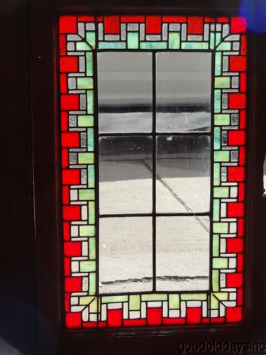 Stained glass transom window - stained,