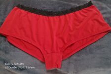 Ladies Sorbet Boutique Red Knickers☆Briefs Underwear☆Size 16