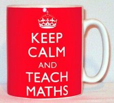 Keep Calm & Teach Maths Mug
