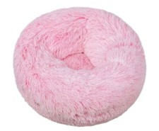 Light Pink White pet bed warm