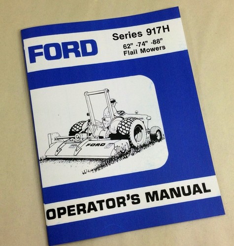 Ford series 917h 88 - 917h, 62"-74"-88"