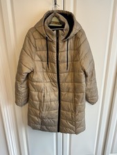Ladies Beige Padded F & F Coat