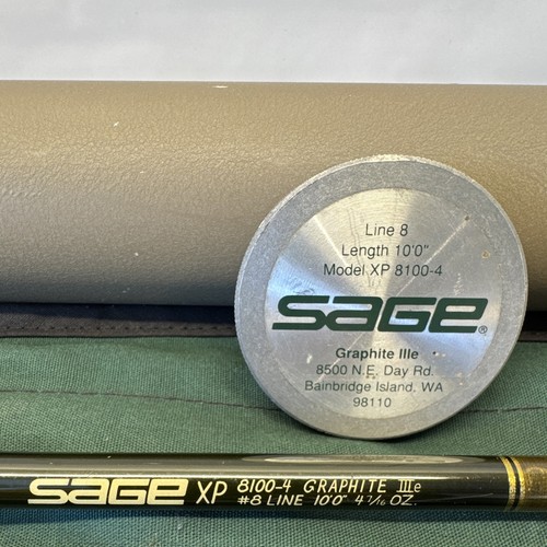 Sage 8100 10ft 8wt 4pc - sage,