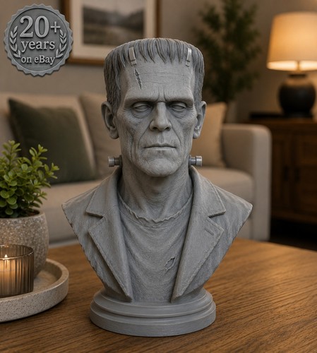 Frankenstein monster bust - monster,