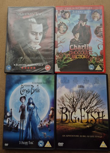Tim burton film dvd - tim, lot.