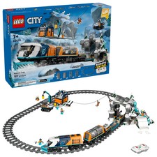 LEGO City Explorers' Arctic Polar Express Train Set (60470)