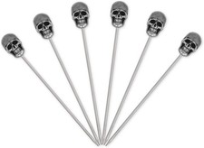 Skull Cocktail Picks -