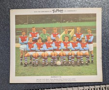 Vintage Burnley FC Typhoo Tea