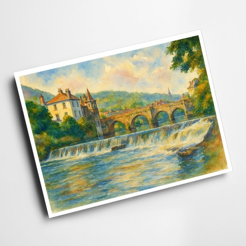 Print bridge weir - print,