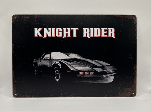 Knight rider metal sign - knight,