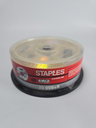 Staples dvd blank recordable - dvd-r,