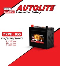 CAR BATTERY TYPE 055 12V