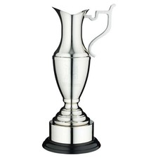 Nickel Plated Claret Jug On