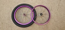 PROFILE ELITE BMX WHEELS FRONT & REAR MINI RACE RACING WHEELSET PROPER JET FUEL