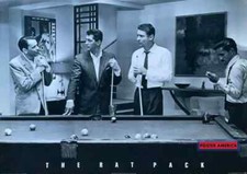 The Rat Pack Playing Pool