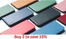 TUCCH Case iPhone 16/15/14/13/12/11 Leather Wallet Case Card Holder RFID