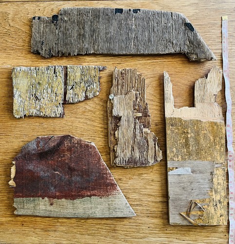 Flat driftwood bundle - 5,