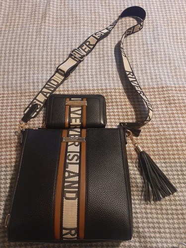 River island black and - island,
