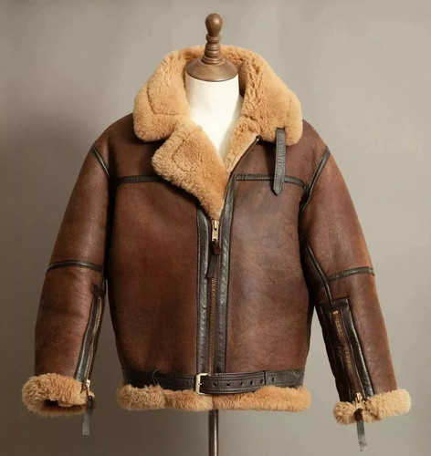 Brown mens bomber flying - brown,