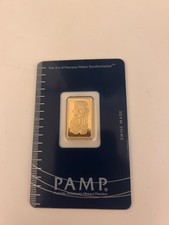 PAMP Suisse 999.9 Fine Gold Bar 5G