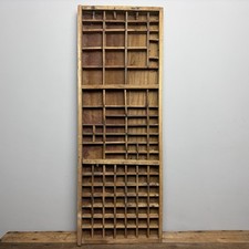 Vintage Wooden Printers Tray -