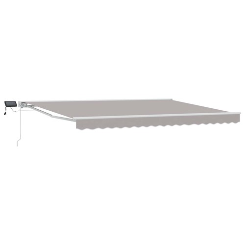 Manual awning frame - with, leds