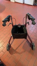 Invacare maroon rollator 3