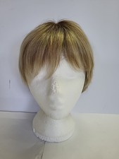 Short Blonde Brown Layered Bob