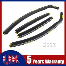4pcs Tinted Wind Deflectors