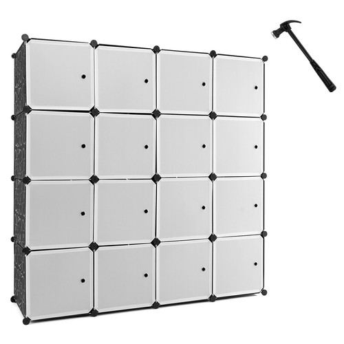 Costway cube storage - costway, 16-cube