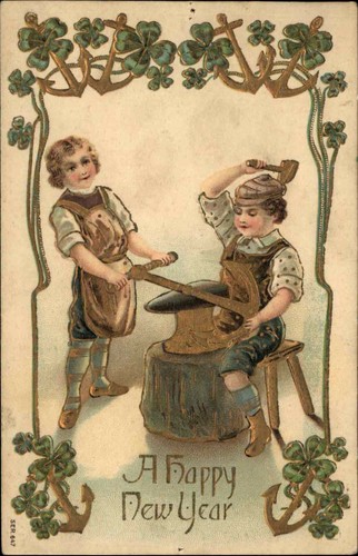 New year little boy - new,