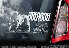 Boerboel - Car Window Sticker