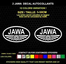 Jawa sticker genuine decal - jawa,