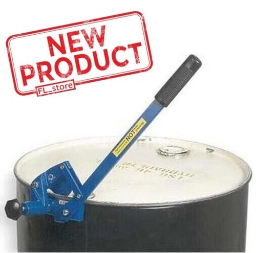 Steel barrel drum deheader lid - steel,