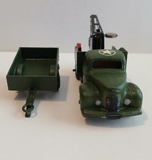 Dinky Toy military  Commer Wrecker Code 3 and 341 Trailer