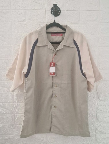 Petroleum mens bowling shirt - mens, m
