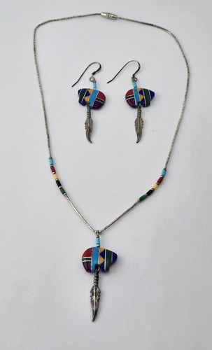 Vtg native zuni - zuni, mosaic