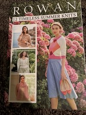 Rowan 12 timeless Summer Knits Knitting Pattern Book