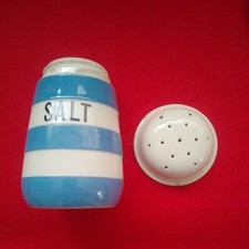 Ceramic Salt Pot. Stamped T G