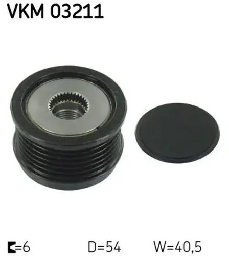 Alternator clutch pulley vkm - alternator,