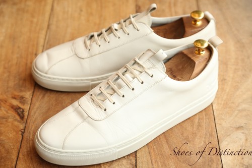 Grenson white leather - white,