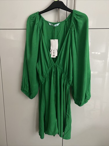 Zara green cotton - zara, jumpsuit