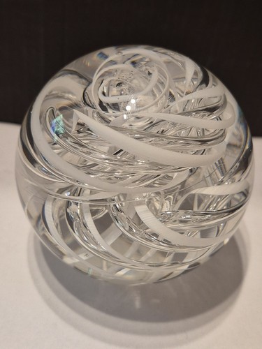 Langham glass paperweight - langham,